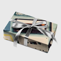 Бумага для упаковки Ретро аудио кассеты, цвет: 3D-принт — фото 2