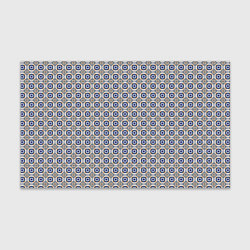 Бумага для упаковки Сине-белая марокканская мозаика