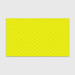 Бумага для упаковки Паттерн овалов на желтом