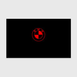 Бумага для упаковки BMW red logo