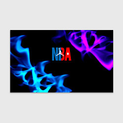 Бумага для упаковки NBA neon flame