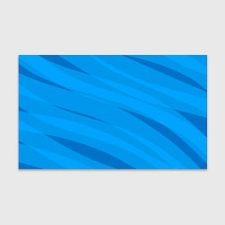 Бумага для упаковки Насыщенный голубой полосами, цвет: 3D-принт