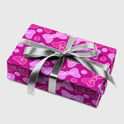 Бумага для упаковки Розовые бантики, цвет: 3D-принт — фото 2