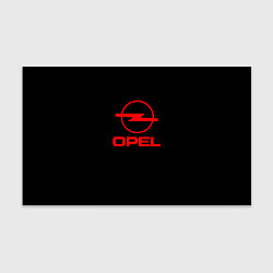 Бумага для упаковки Opel red logo auto, цвет: 3D-принт