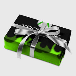 Бумага для упаковки Xbox green fire, цвет: 3D-принт — фото 2