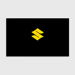 Бумага для упаковки Suzuki logo yellow