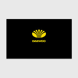 Бумага для упаковки Daewoo logo yellow