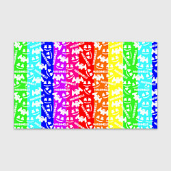Бумага для упаковки Marshmello rainbow