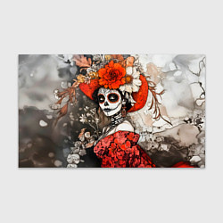 Бумага для упаковки Катрина в красном