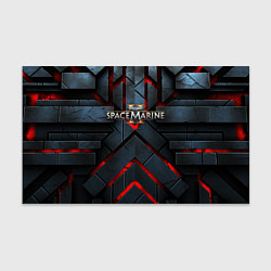 Бумага для упаковки Warhammer 40000 space marine 2 лого