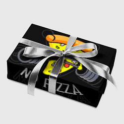 Бумага для упаковки No pain - no pizza, цвет: 3D-принт — фото 2