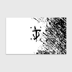 Бумага для упаковки Doom logo краски чёрные