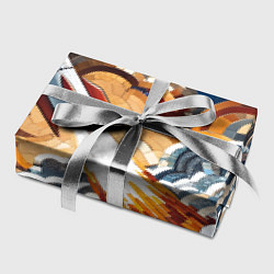 Бумага для упаковки Мозаика ракета, цвет: 3D-принт — фото 2