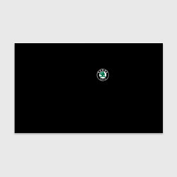 Бумага для упаковки Skoda logo auto