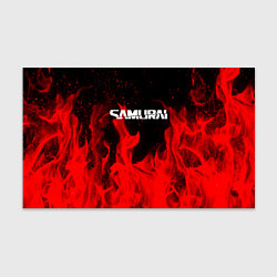 Бумага для упаковки Samurai fire red