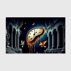 Бумага для упаковки Течение времени - сюрреализм