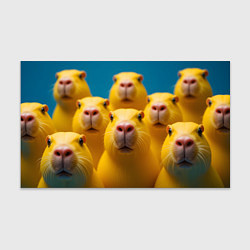 Бумага для упаковки Желтые капибары