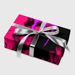 Бумага для упаковки Monster energy fire pink, цвет: 3D-принт — фото 2