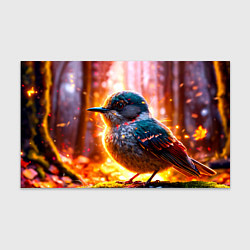 Бумага для упаковки Кукушка в искрах