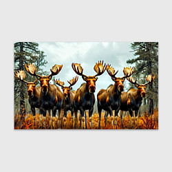 Бумага для упаковки Лоси