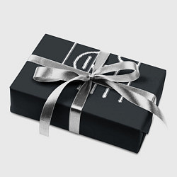 Бумага для упаковки Таня - белая надпись вязью, цвет: 3D-принт — фото 2