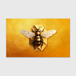 Бумага для упаковки Пчела на золоте