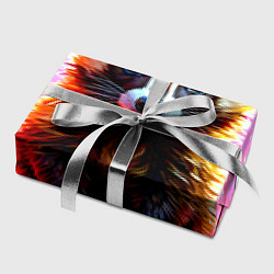 Бумага для упаковки Росомаха в розовом лесу, цвет: 3D-принт — фото 2