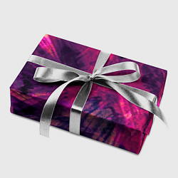 Бумага для упаковки Абстракция - pink-violet corners, цвет: 3D-принт — фото 2