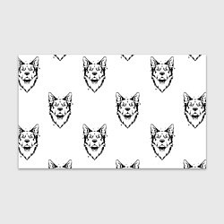 Бумага для упаковки Голова собаки