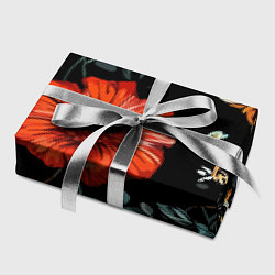 Бумага для упаковки Цветы винтажный узор, цвет: 3D-принт — фото 2