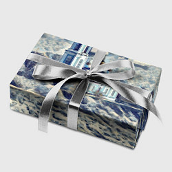 Бумага для упаковки Храм на фоне современного города, цвет: 3D-принт — фото 2