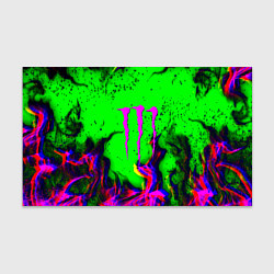 Бумага для упаковки Monster Energy flame