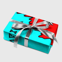 Бумага для упаковки Ведьмак краски логотип, цвет: 3D-принт — фото 2