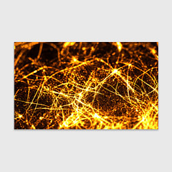 Бумага для упаковки Текстура золотые нити