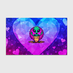 Бумага для упаковки Кактус в виде инопланетянина