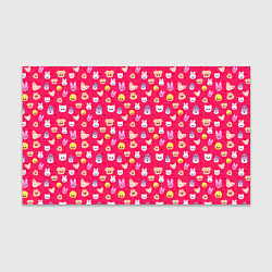 Бумага для упаковки Skzoo pattern pink