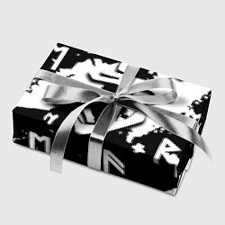 Бумага для упаковки Doom символы краски, цвет: 3D-принт — фото 2