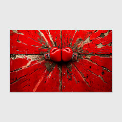 Бумага для упаковки Кикбоксеркие перчатки в красном, цвет: 3D-принт