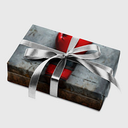 Бумага для упаковки Кикбоксеркие перчатки на сером, цвет: 3D-принт — фото 2