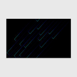 Бумага для упаковки Color blue black