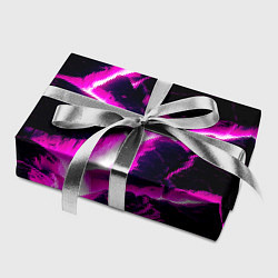 Бумага для упаковки Color pink black, цвет: 3D-принт — фото 2