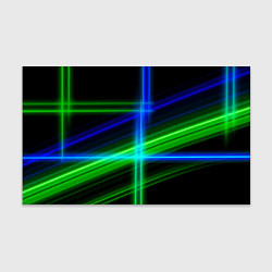 Бумага для упаковки Color blue black green