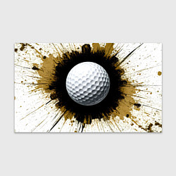 Бумага для упаковки Мяч для гольфа на белом, цвет: 3D-принт