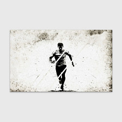 Бумага для упаковки Спринтер на белом