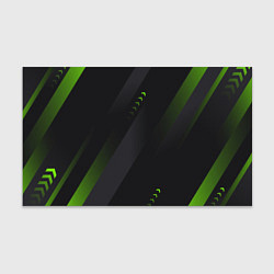 Бумага для упаковки Color black green