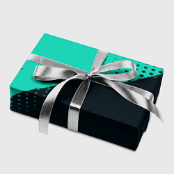 Бумага для упаковки Color black light blue, цвет: 3D-принт — фото 2