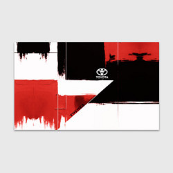 Бумага для упаковки Toyota логотип, цвет: 3D-принт