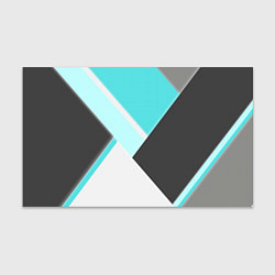 Бумага для упаковки Color black blue