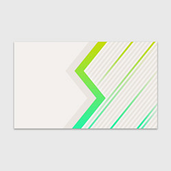 Бумага для упаковки Color white line green
