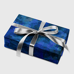 Бумага для упаковки Абстракция - blue uniform camouflage, цвет: 3D-принт — фото 2
